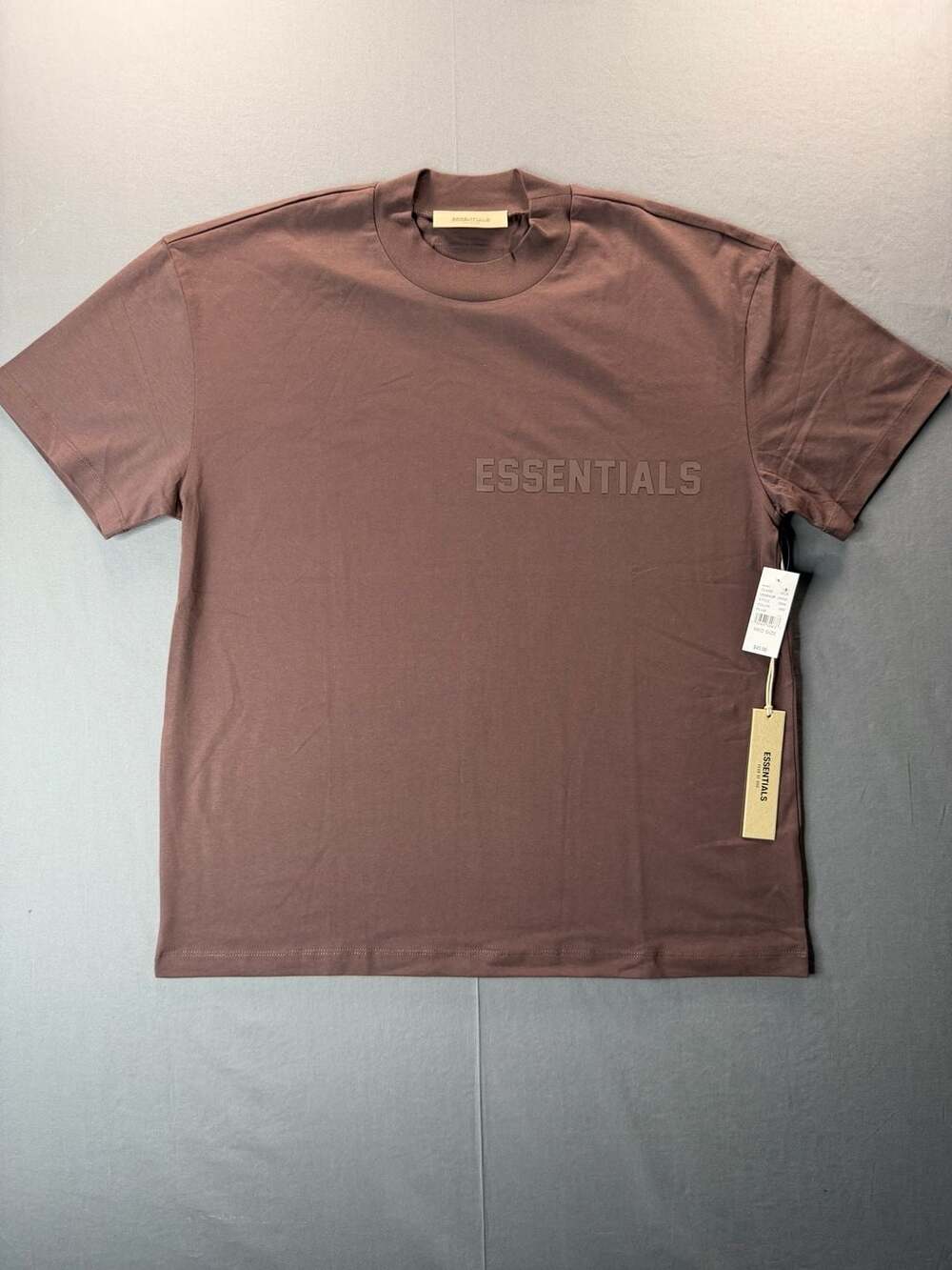 Fear of God Essentials Short-Sleeve Tee Plum Medium